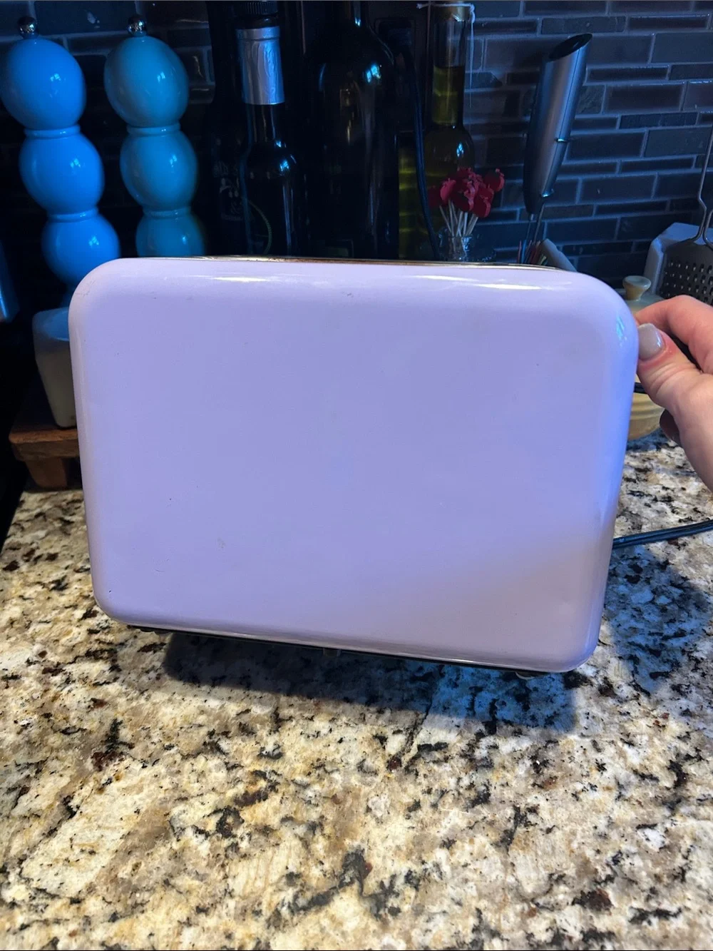 Kate Spade Lenox Pastel Purple 2-Slot Toaster